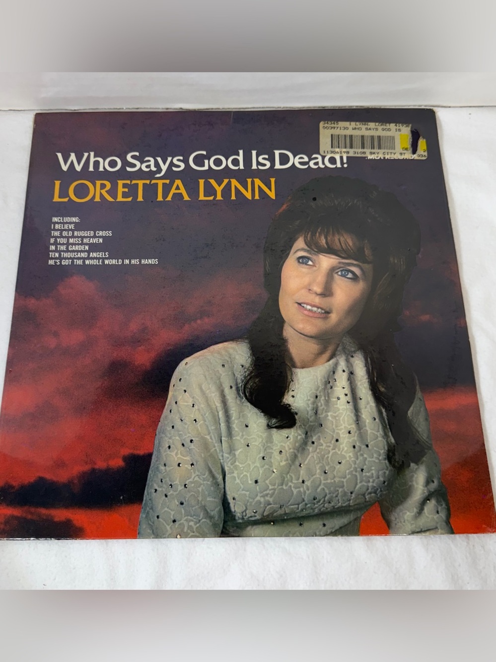 Loretta Lynn "Who Says God is Dead!" LP Vinyl Record MCA Records New READ